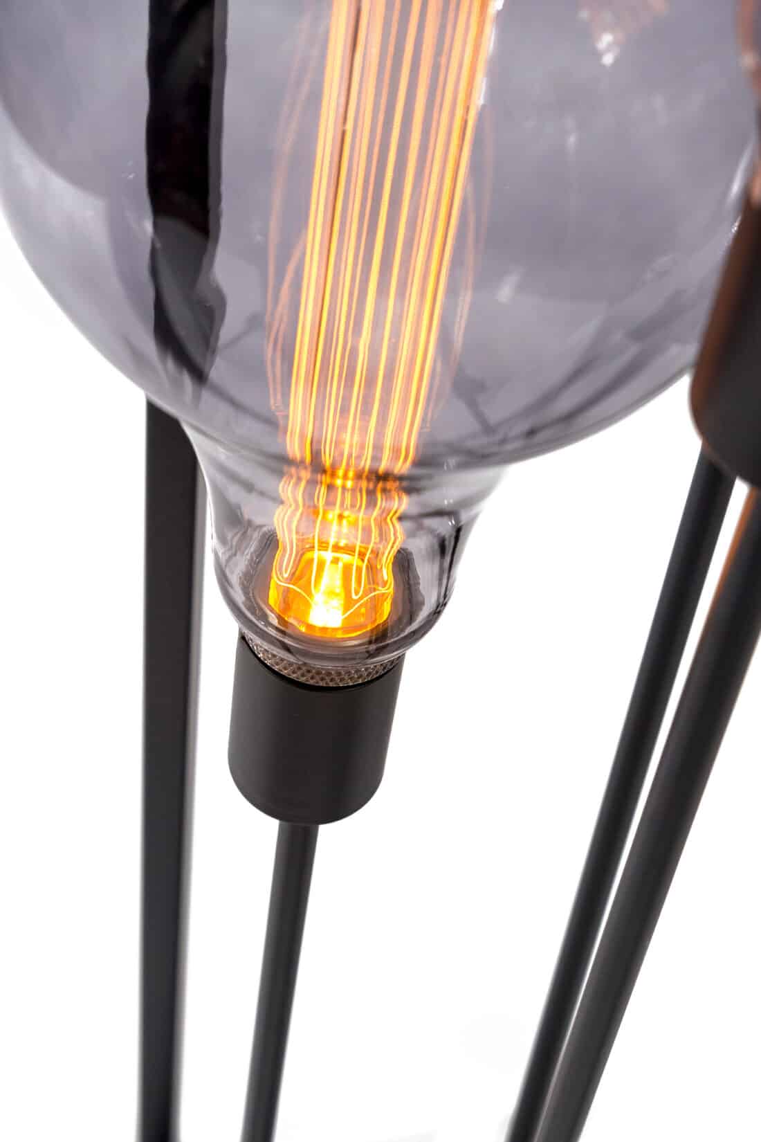 Vloerlamp V340 8211 3 Lichts 8211 Zwart Vloerlamp V340 8211 3 Lichts 8211 Zwart