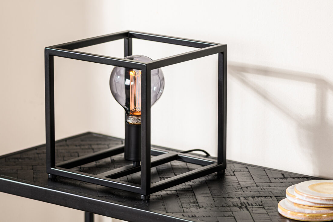 Tafellamp T340 8211 Zwart Mat Metaal 8211 23 Cm