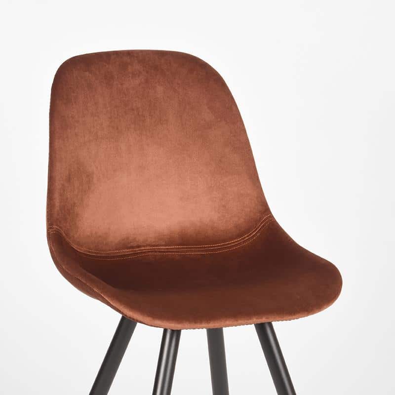 Eetkamerstoel Capri 8211 Rust 8211 Fluweel Minimale Bestelling 2 Stuks