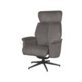Relaxfauteuil Verdal - Stof Cosmo antraciet
