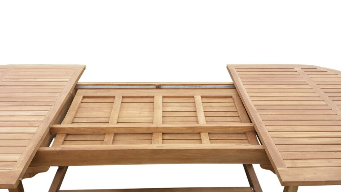 Tuintafel Uitschuifbaar Ovaal Living 8211 Teakhout 8211 180 240 Cm