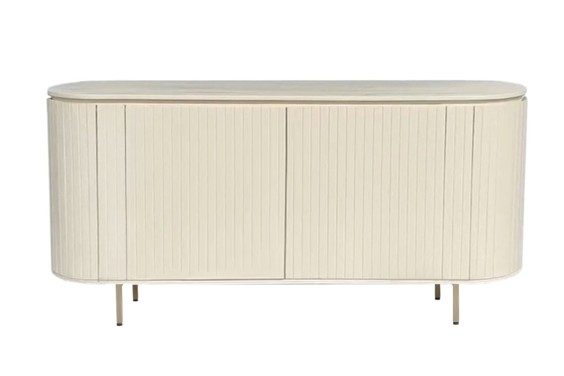 Dressoir Patou 8211 Beige Hardhout 8211 170 Cm
