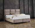 Boxspring met opbergruimte Mississippi Taupe 160x200