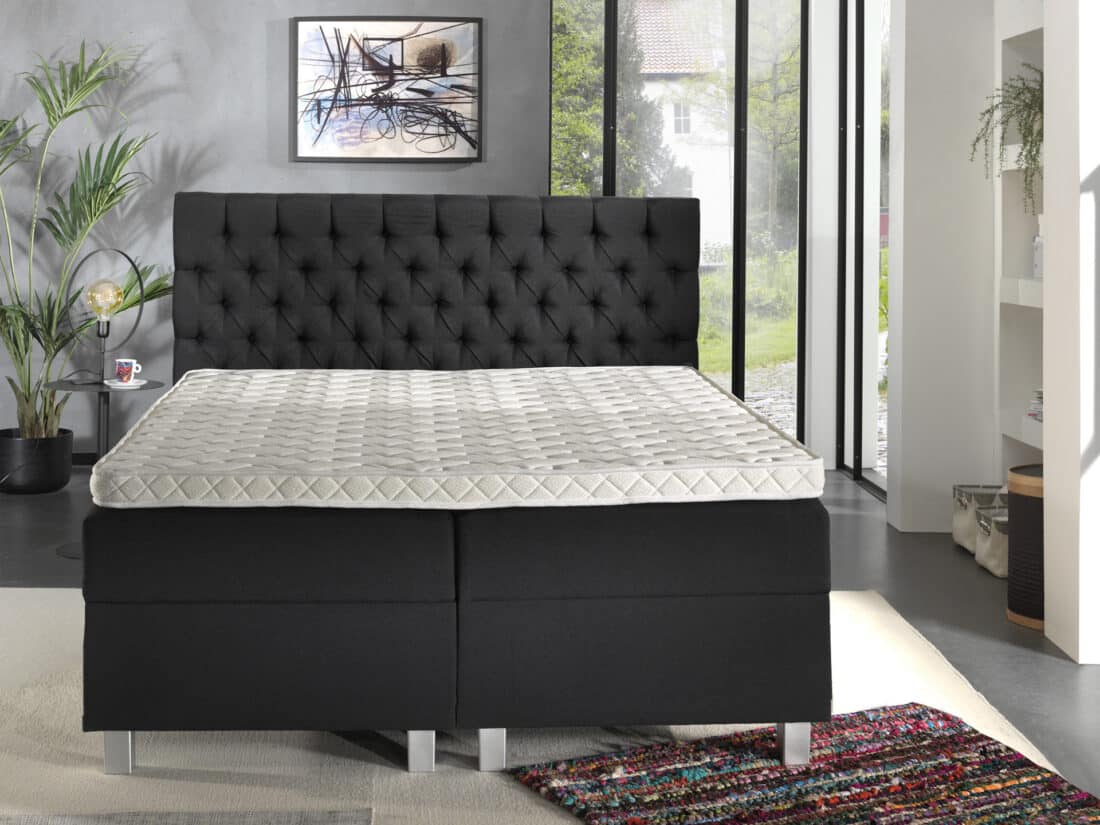 Opbergboxspring Urus Antraciet 160 215 200 Cm Opbergboxspring Urus Antraciet 160 215 200 Cm