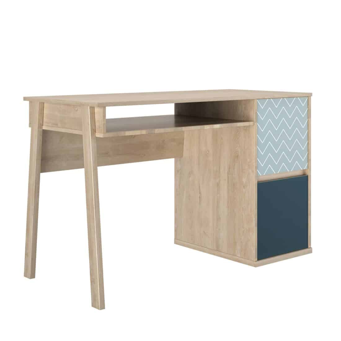 Bureau Larvik 8211 Blond Eikenlook 8211 2 Deuren