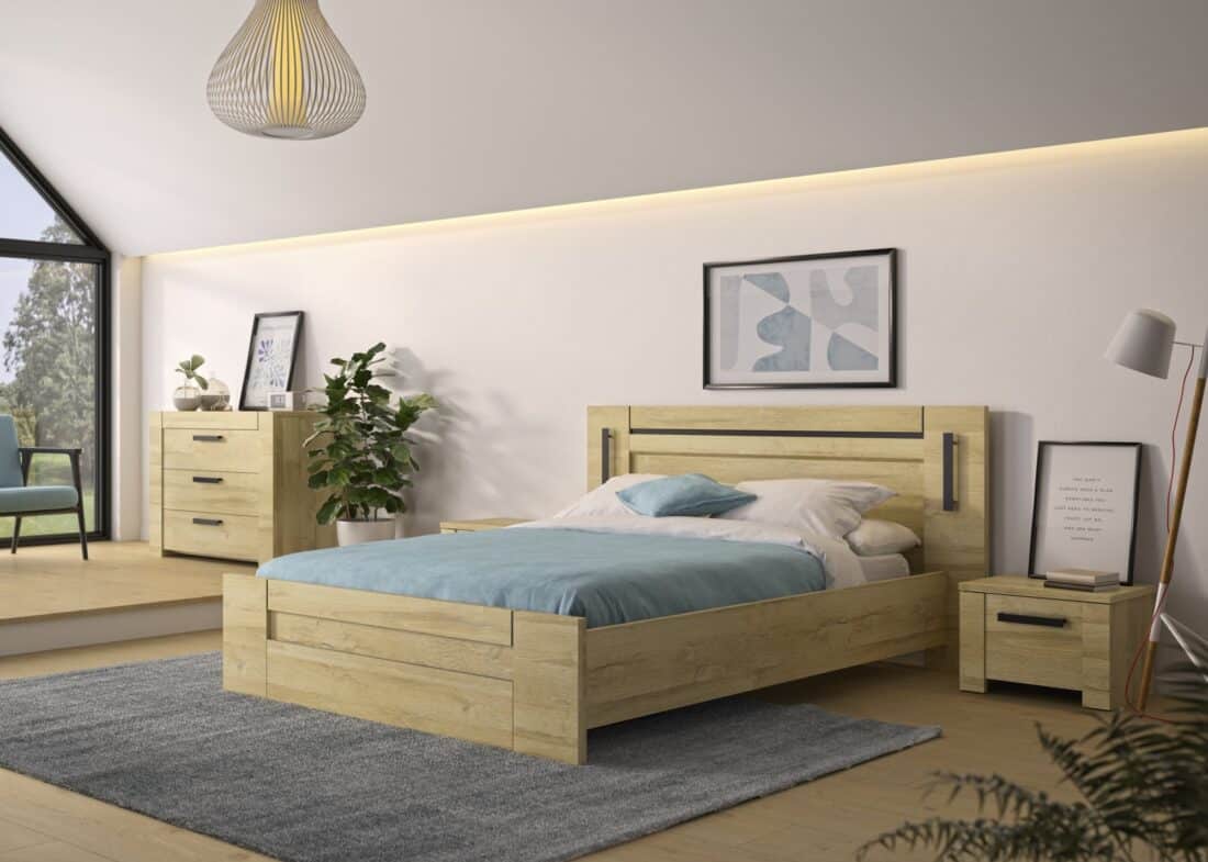 Ladekast Sofia 8211 Gouden Eikenafwerking 8211 Met 3 Lades