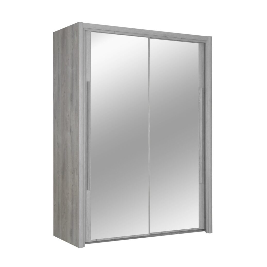 Linnenkast Cyrus 8211 Lichtgrijs Eiken 8211 2 Schuifdeuren 8211 2 Spiegels Linnenkast Cyrus 8211 Lichtgrijs Eiken 8211 2 Schuifdeuren 8211 2 Spiegels