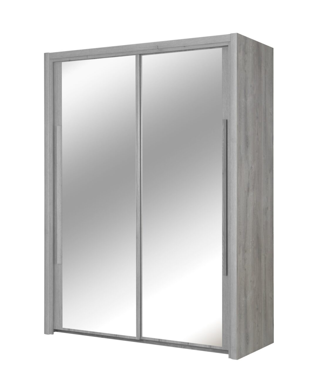 Linnenkast Cyrus 8211 Lichtgrijs Eiken 8211 2 Schuifdeuren 8211 2 Spiegels Linnenkast Cyrus 8211 Lichtgrijs Eiken 8211 2 Schuifdeuren 8211 2 Spiegels