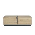 Salontafel Crack - Artisan eiken - Met 1 lade