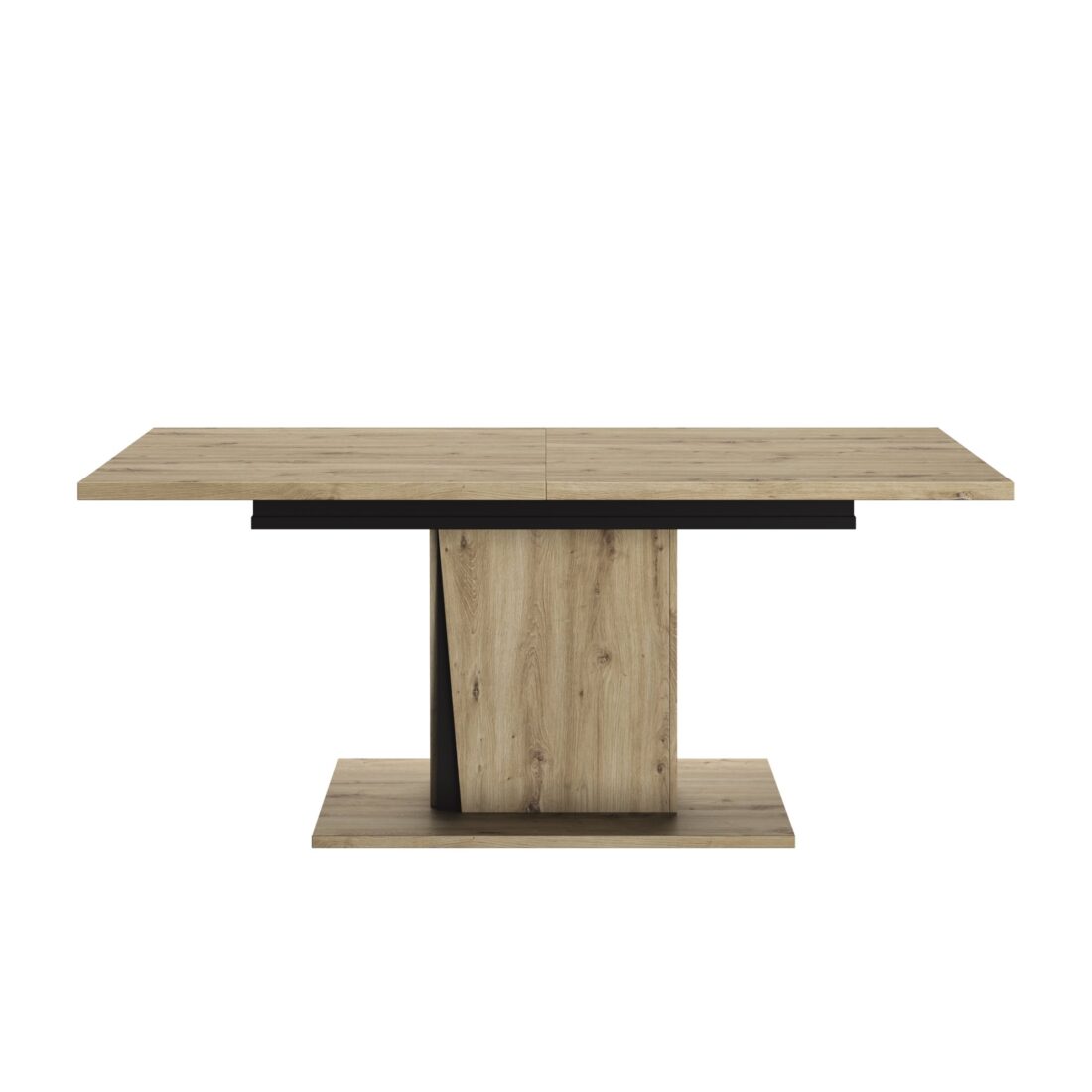 Eetkamertafel Crack 8211 Eiken Artisan 8211 Verlengblad