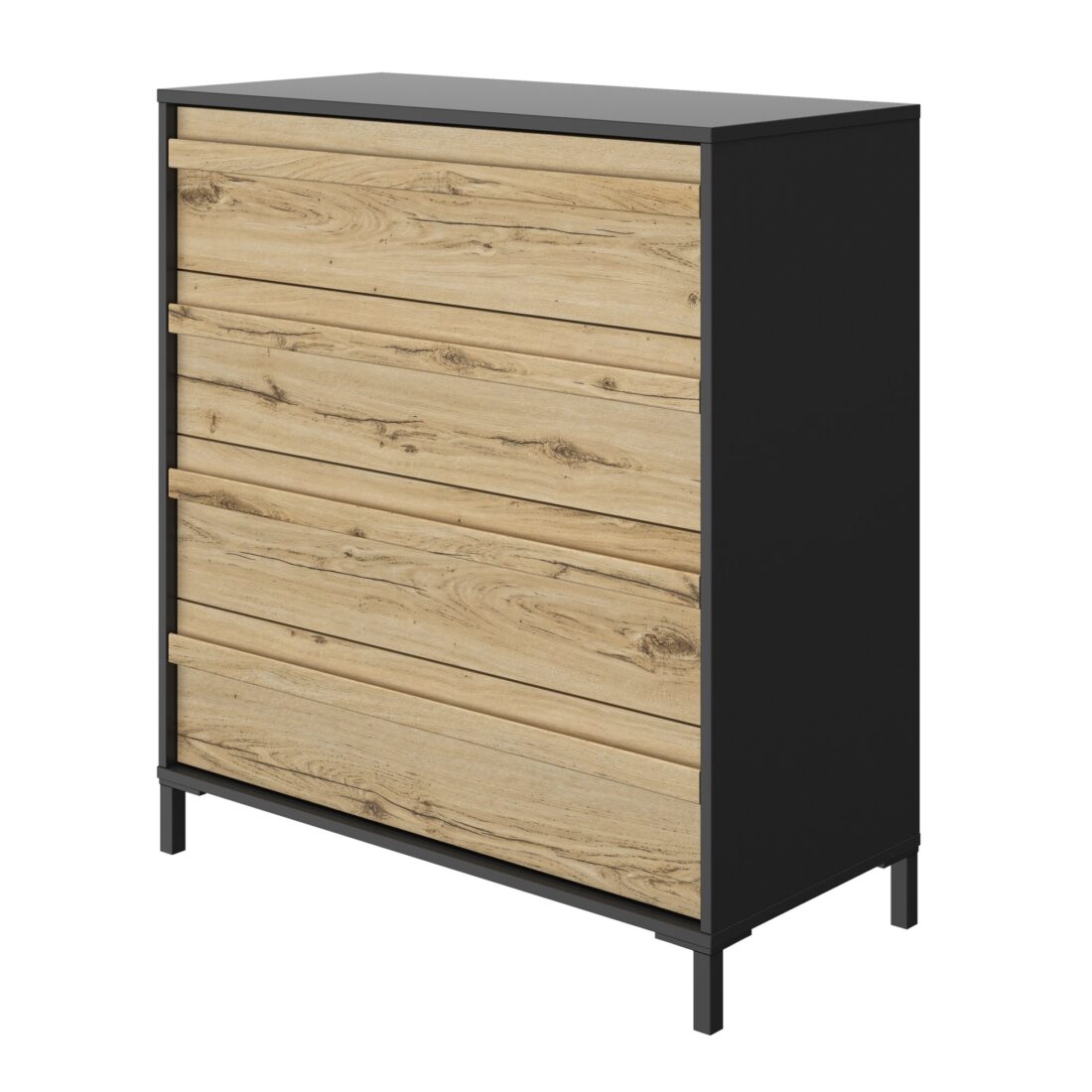 Ladekast Mimizan 8211 Chene Helvezia 8211 Met 4 Lades