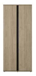Opbergkast Brugge - Kastanjekleur - Met 2-deurs - 100 cm