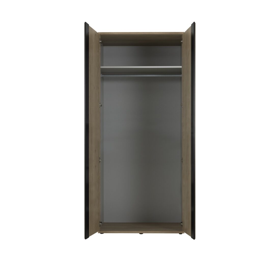 Opbergkast Brugge 8211 Kastanjekleur 8211 Met 2 Deurs 8211 100 Cm