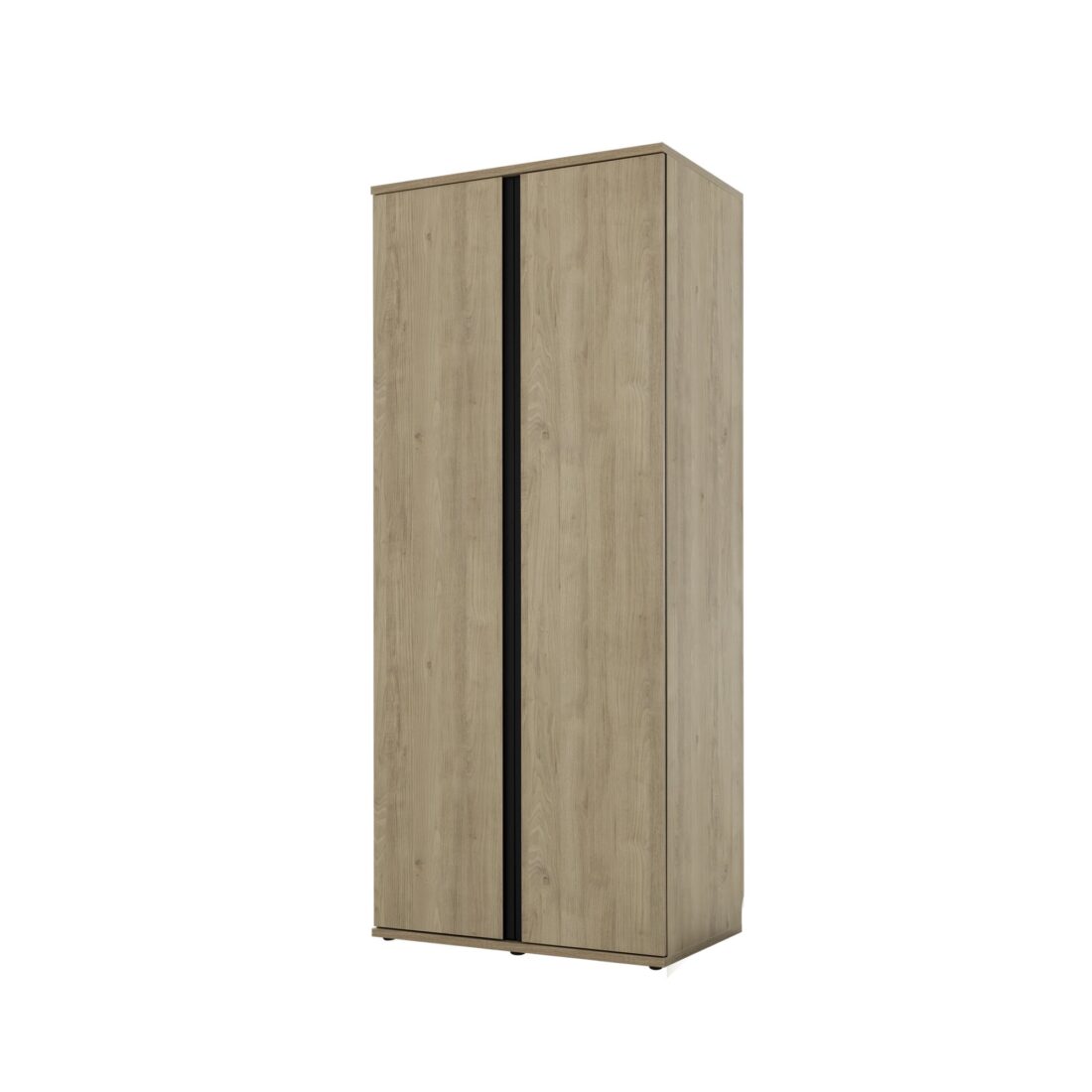 Opbergkast Brugge 8211 Kastanjekleur 8211 Met 2 Deurs 8211 100 Cm