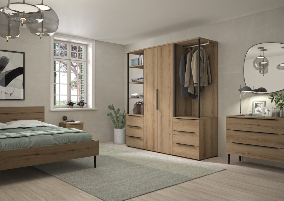 Ladekast Lucian 8211 Helvezia Eik 8211 Met 3 Lades