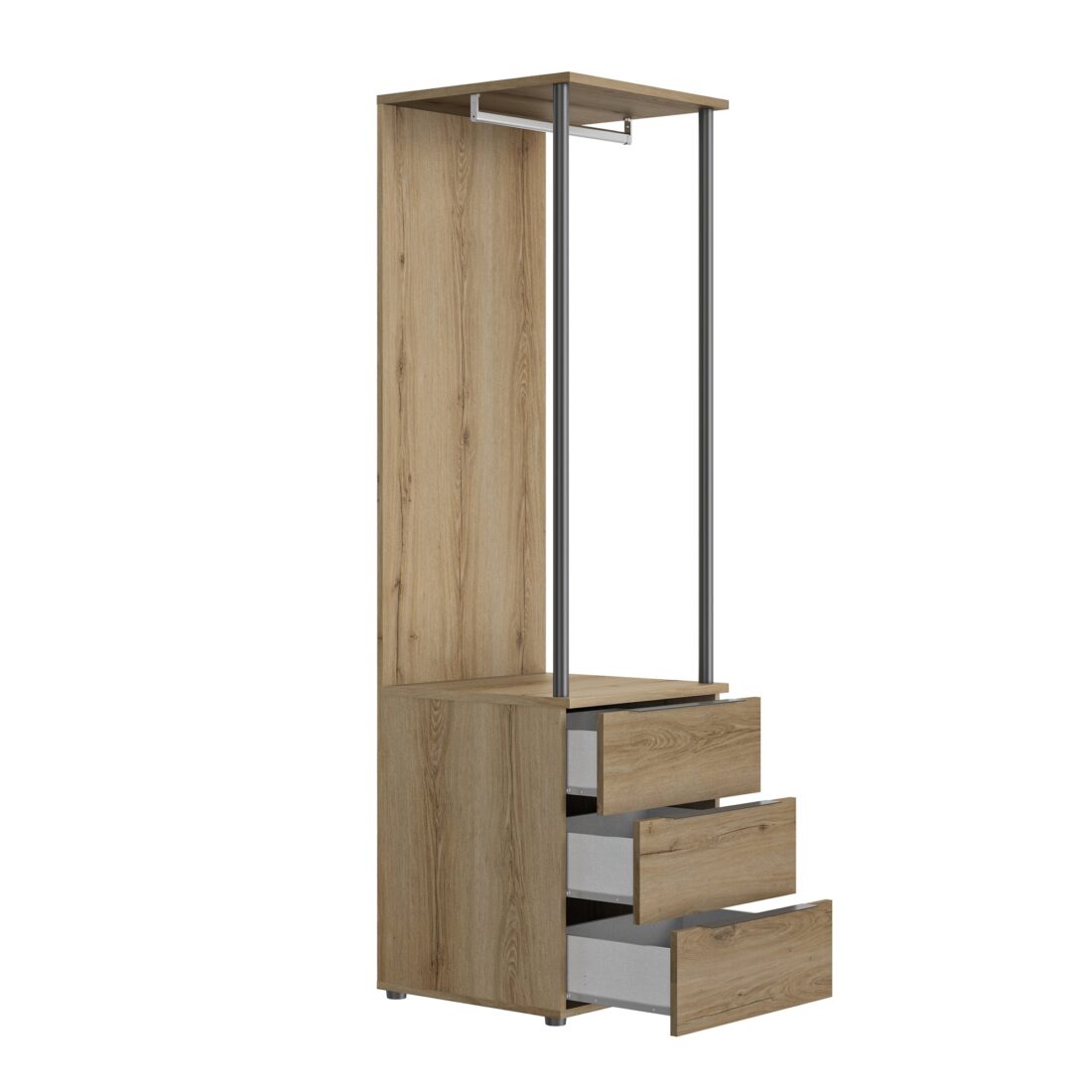 Kledingrek Met 3 Lades