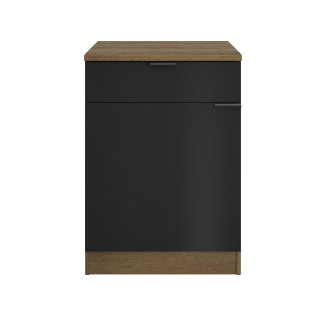 Onderkast Eden 8211 Chene Helvezia 8211 1 Lade En Deur 8211 60 Cm