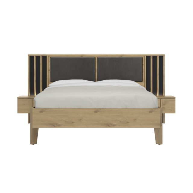 Bed Nachtkastjes Lambrisering