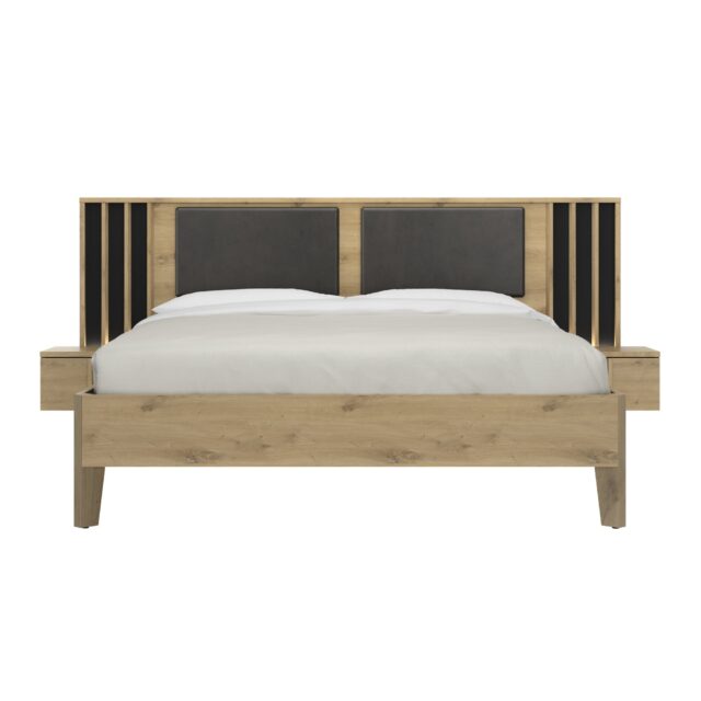 Bed Nachtkastjes Lambrisering