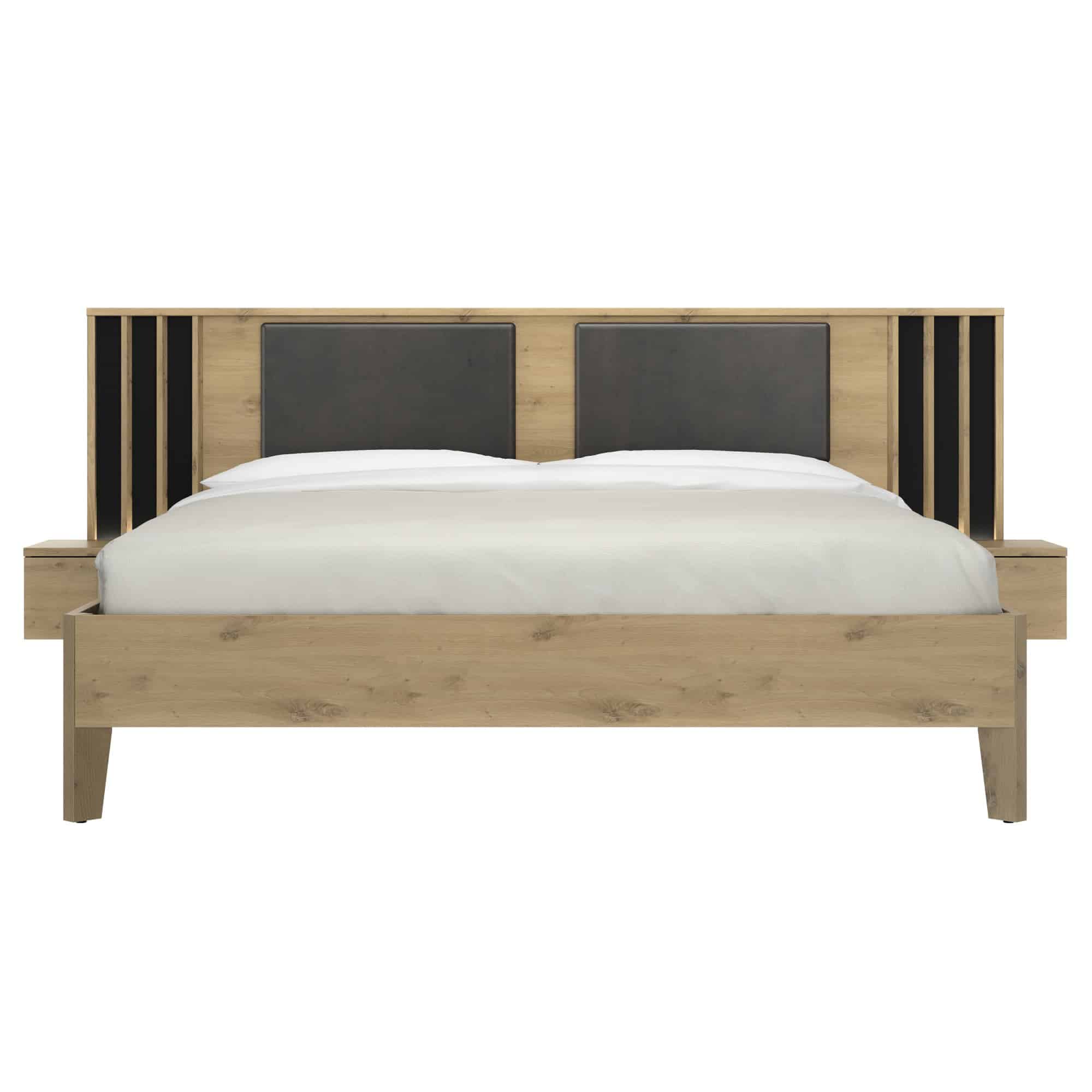 Bed Nachtkastjes Lambrisering