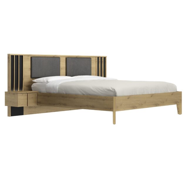 Bed Nachtkastjes Lambrisering