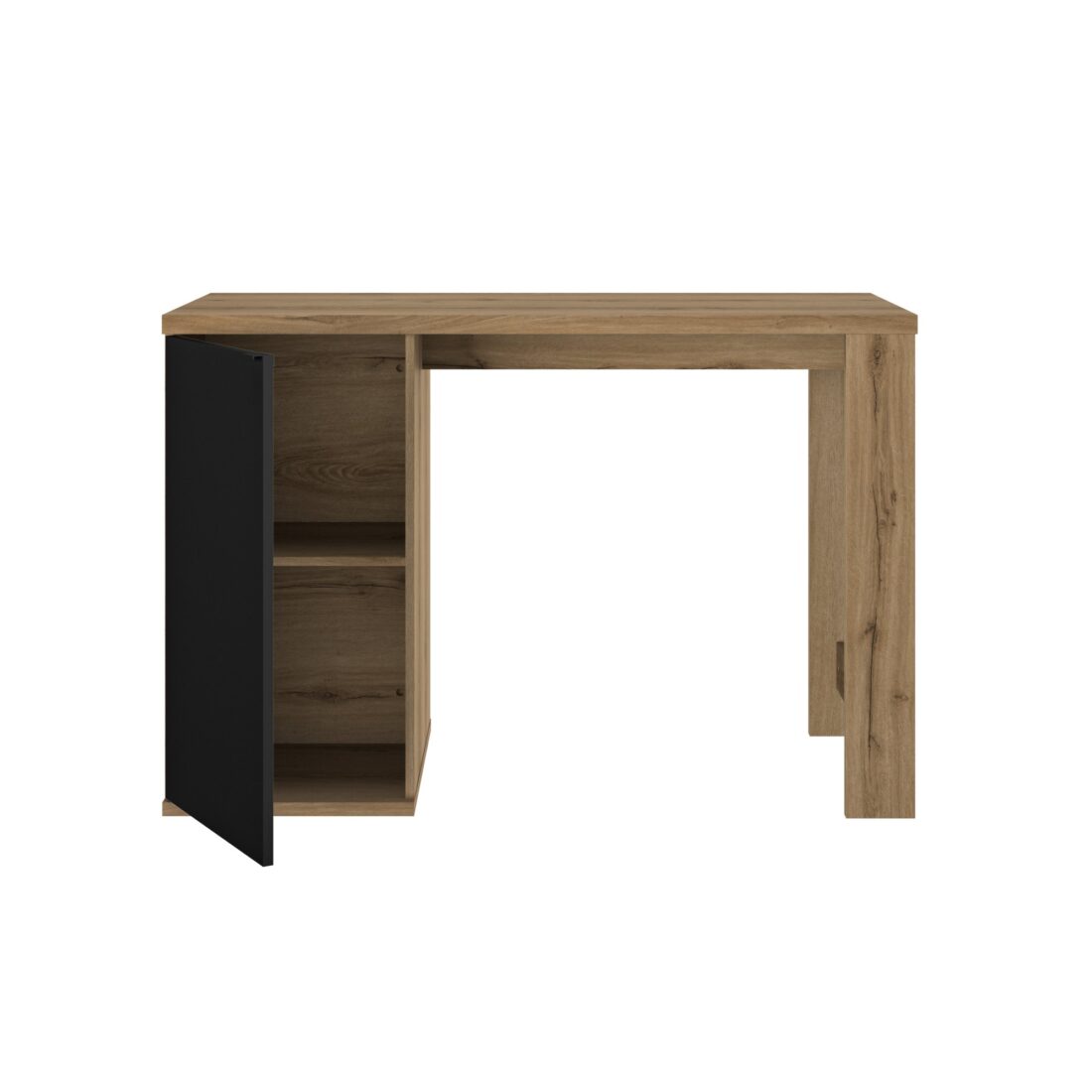 Barmeubel Otello 8211 Matzwart 8211 Bruin Melamine