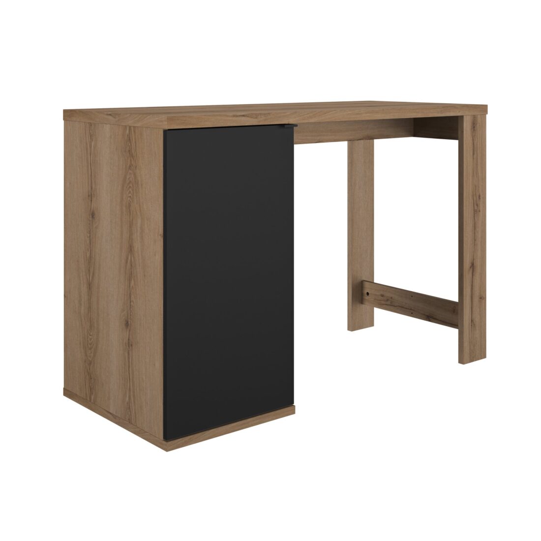 Barmeubel Otello 8211 Matzwart 8211 Bruin Melamine