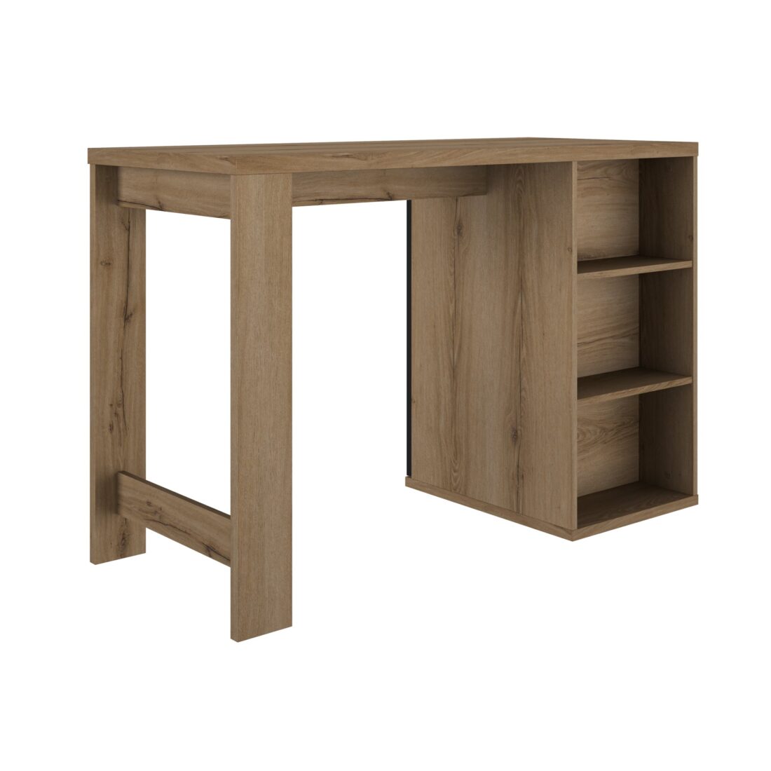 Barmeubel Otello 8211 Matzwart 8211 Bruin Melamine