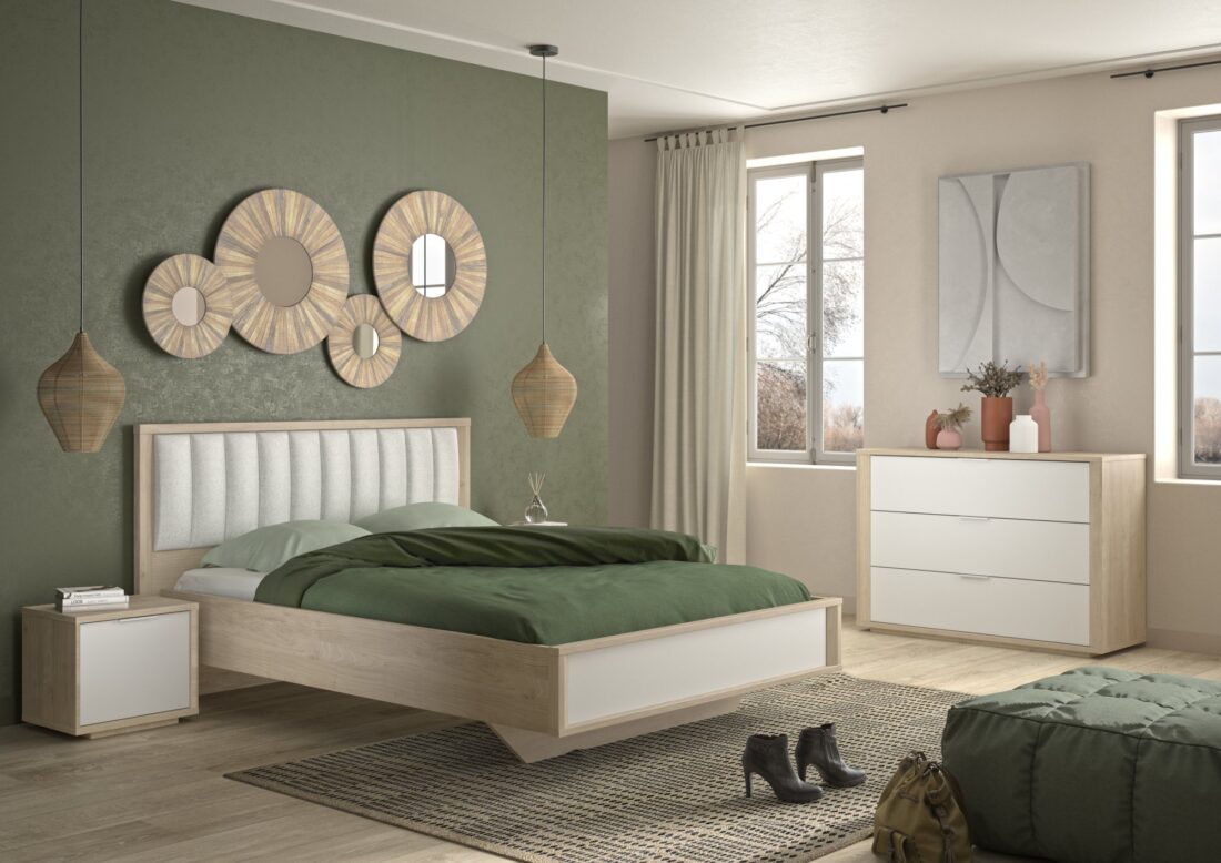 Ladekast Manae 8211 Kastanje Wit Mdf 8211 Met 3 Lades Ladekast Manae 8211 Kastanje Wit Mdf 8211 Met 3 Lades