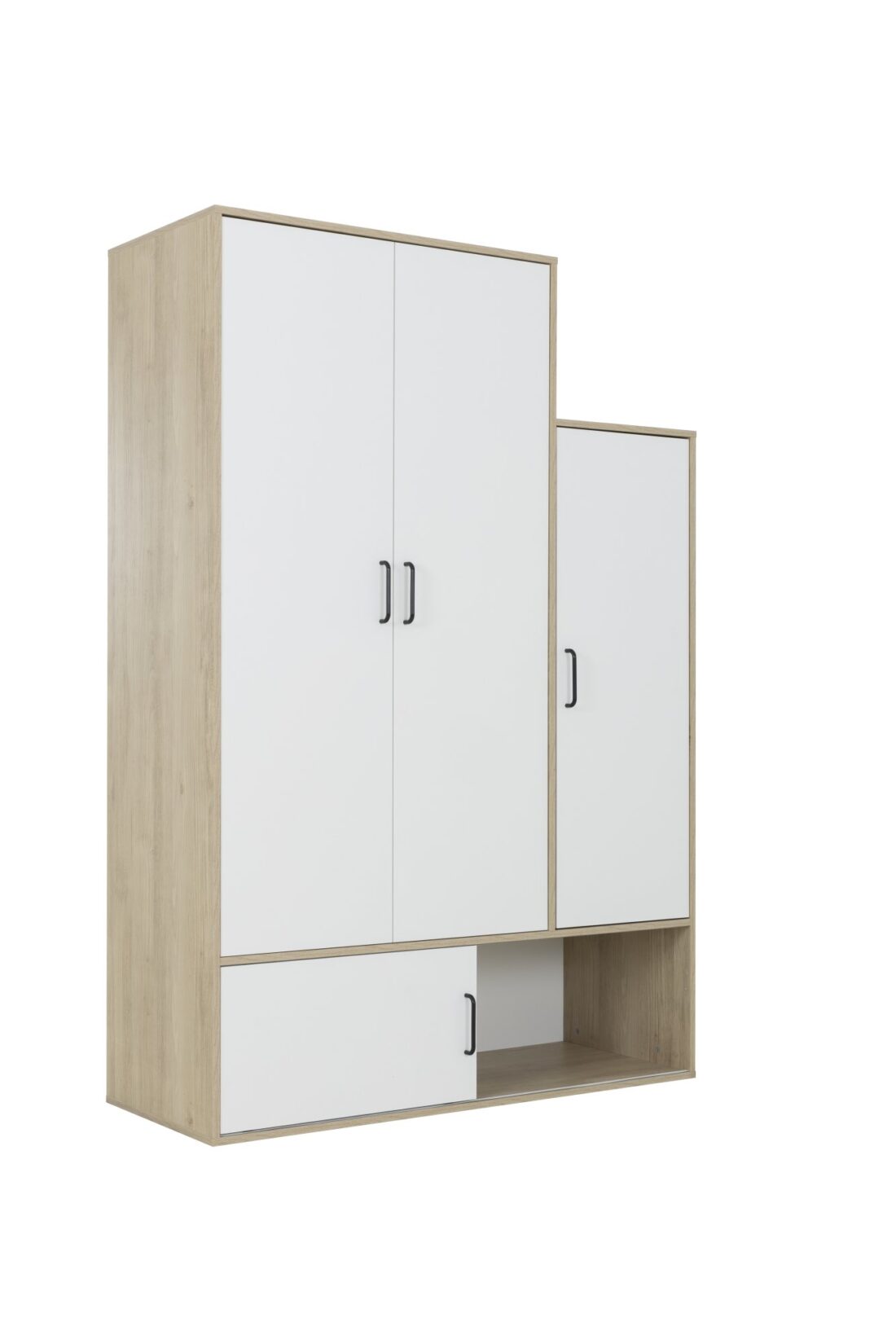 Kledingkast 4 Deuren Waarvan 1 Schuifdeur Erwan