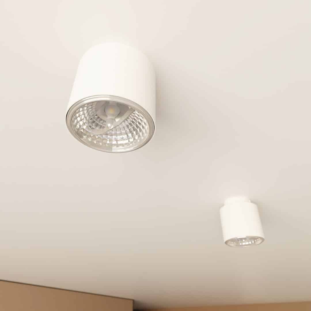 Plafondlamp Nano 8211 Wit 8211 Spot Plafondlamp Nano 8211 Wit 8211 Spot