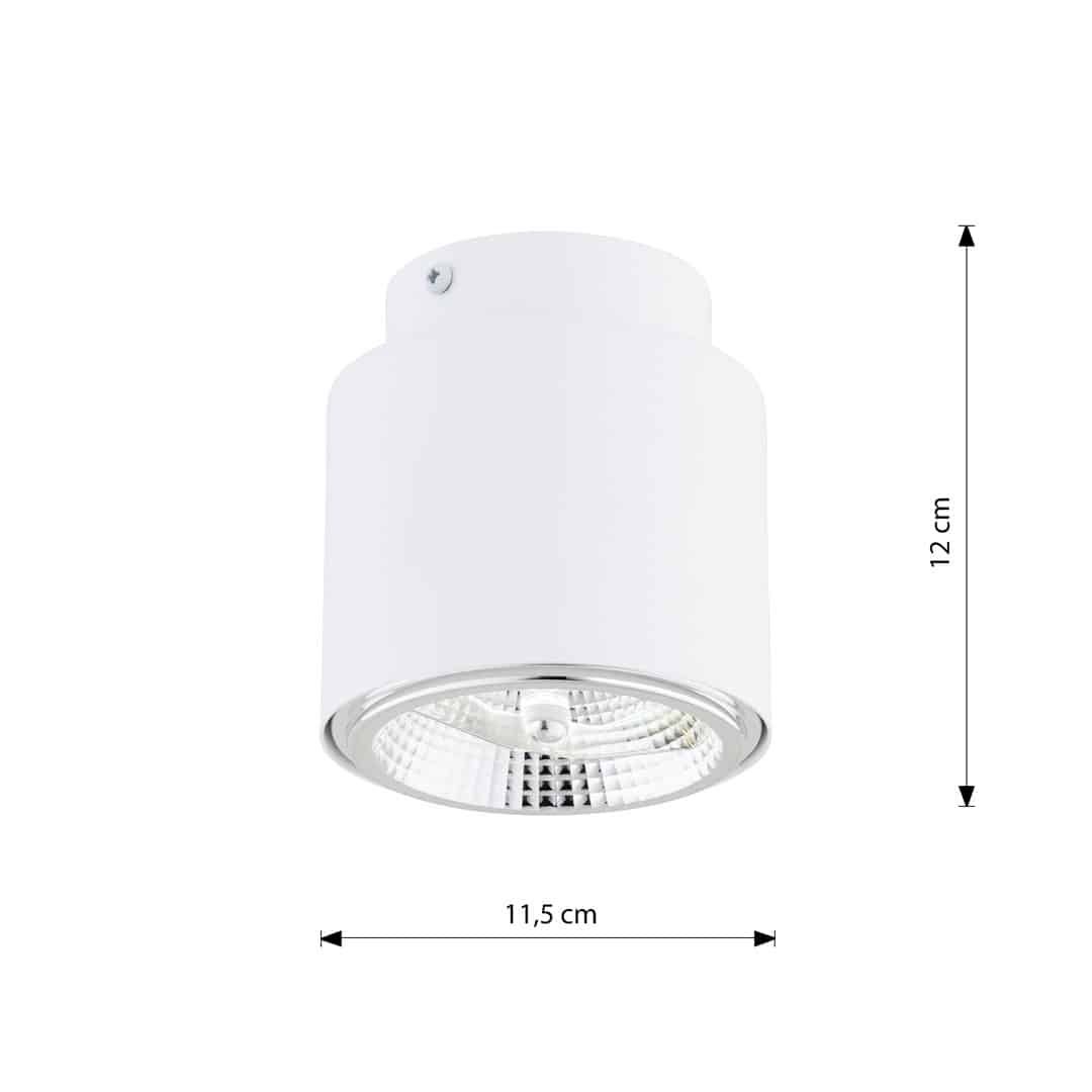 Plafondlamp Nano 8211 Wit 8211 Spot Plafondlamp Nano 8211 Wit 8211 Spot
