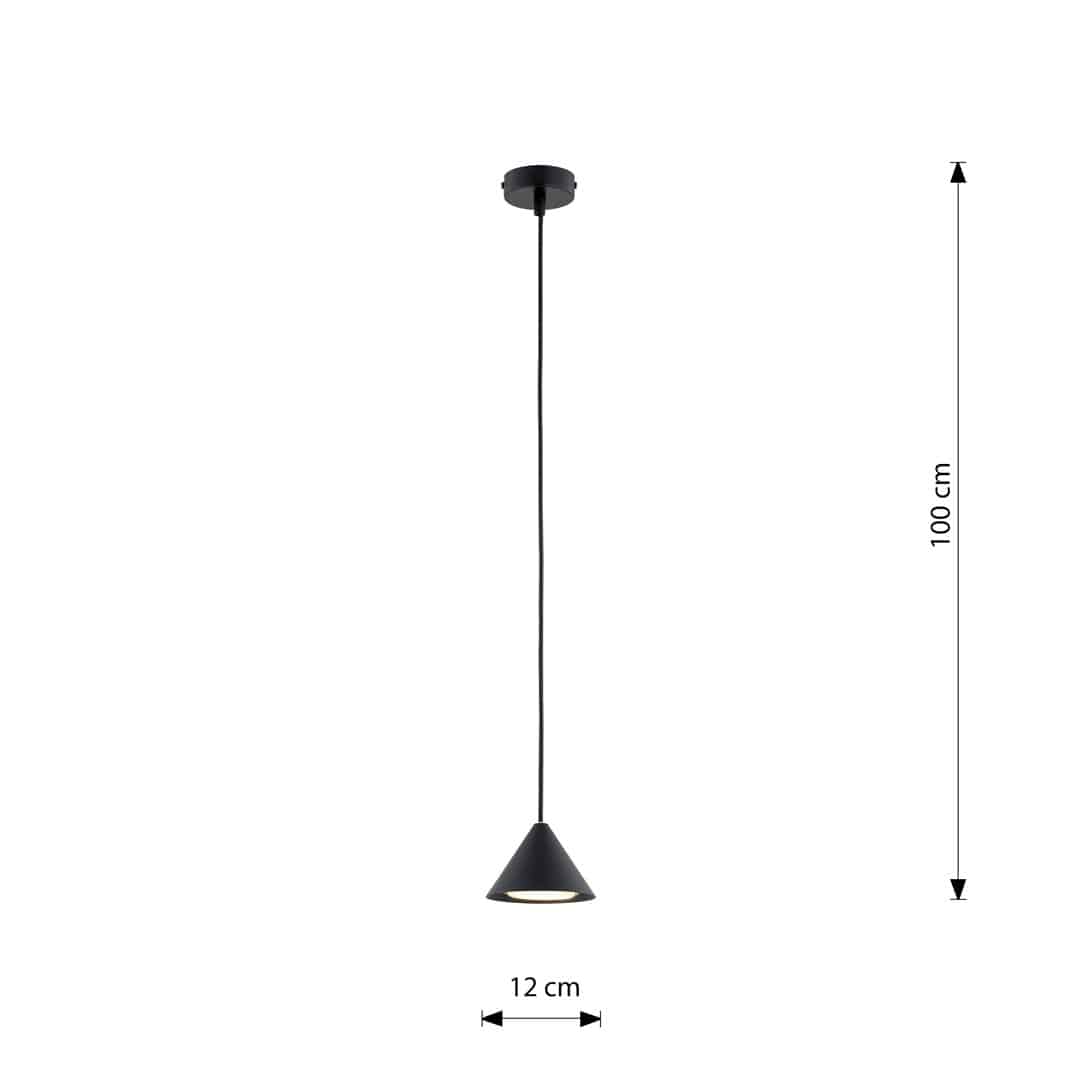 Hanglamp Elit 8211 Zwart 8211 1 Lamps