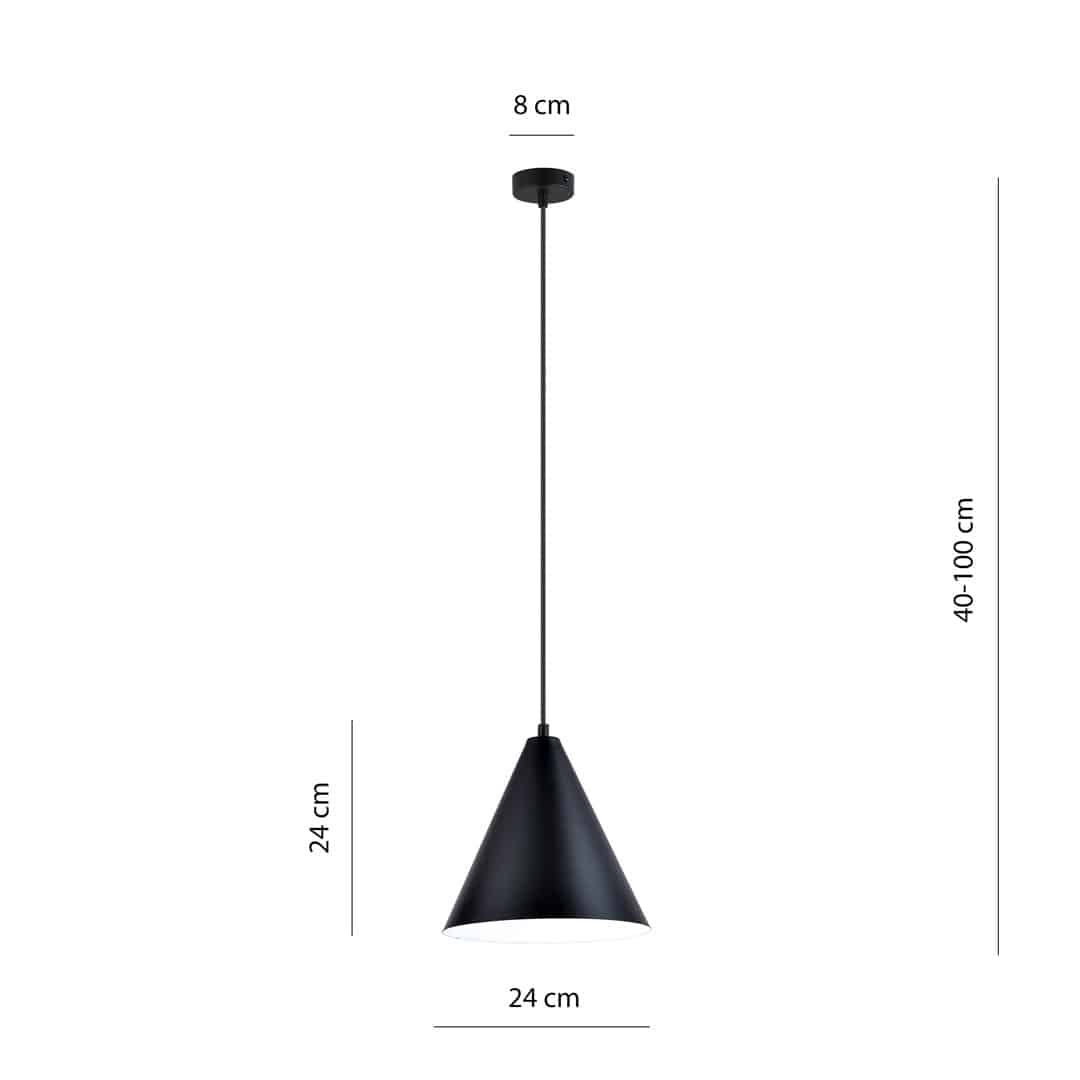 Hanglamp Rebel 8211 Zwart Wit