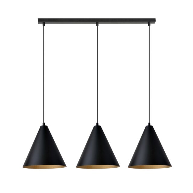Hanglamp Rebel 8211 Zwart Goudkleur