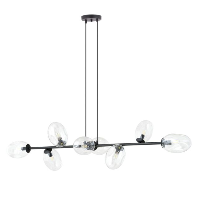 Hanglamp Pandora 8211 Blauw Transparant Glas