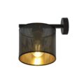 Wandlamp Jordan - Zwart / Goudkleur