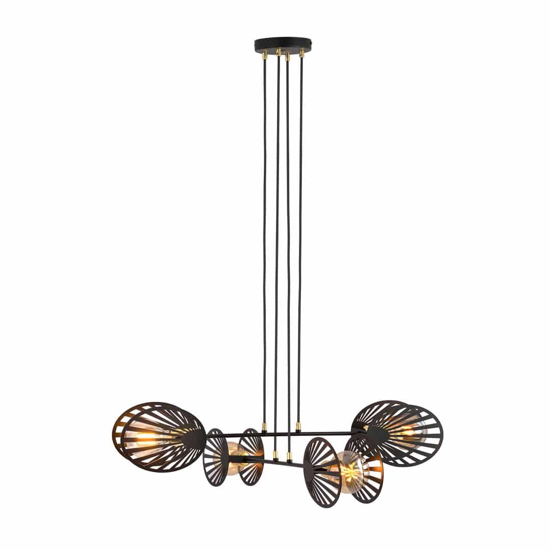 Hanglamp Playa 8211 Zwart Goudkleur Hanglamp Playa 8211 Zwart Goudkleur