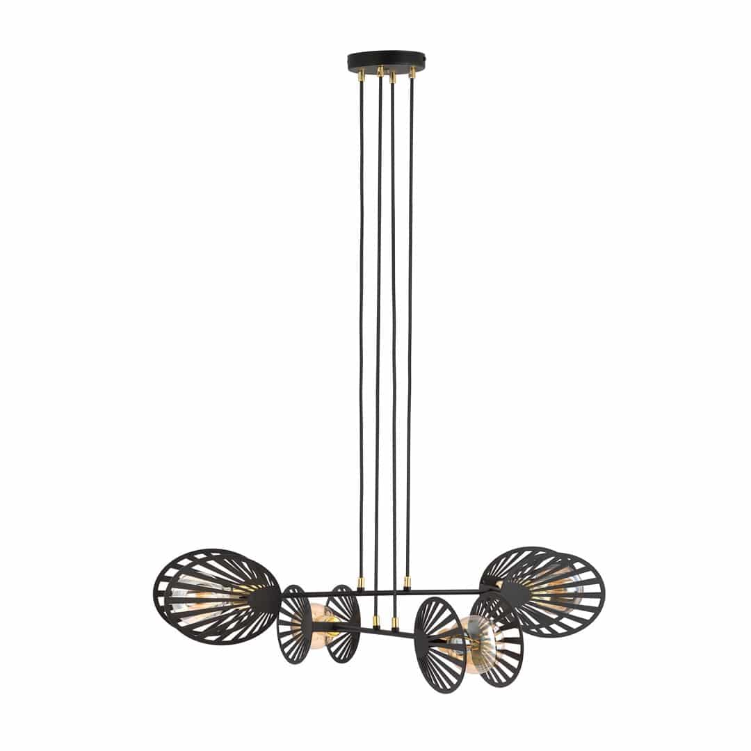 Hanglamp Playa 8211 Zwart Goudkleur Hanglamp Playa 8211 Zwart Goudkleur