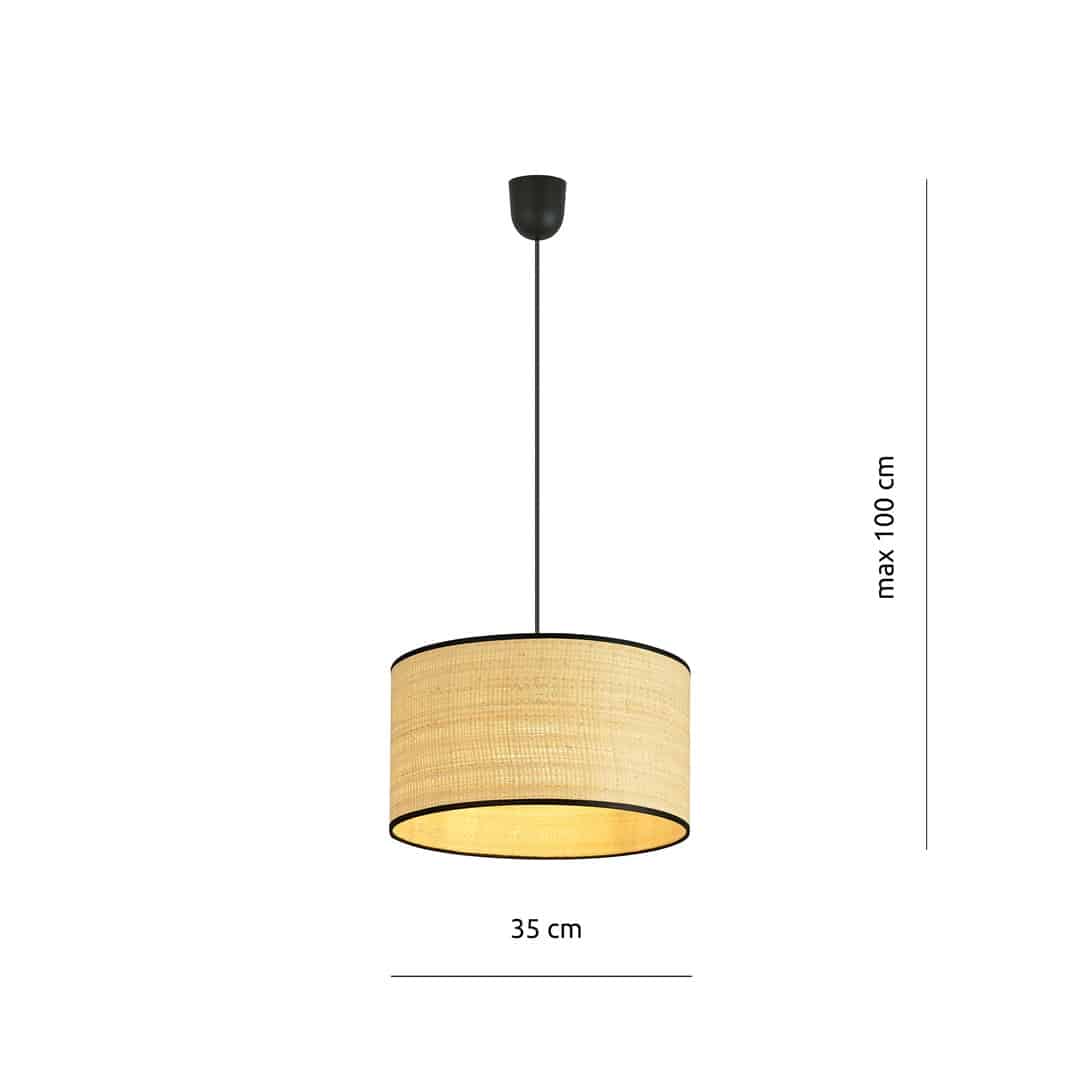 Hanglamp Aston 8211 Rotan