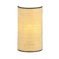 Wandlamp Aston - Rotan - Stoffen kap
