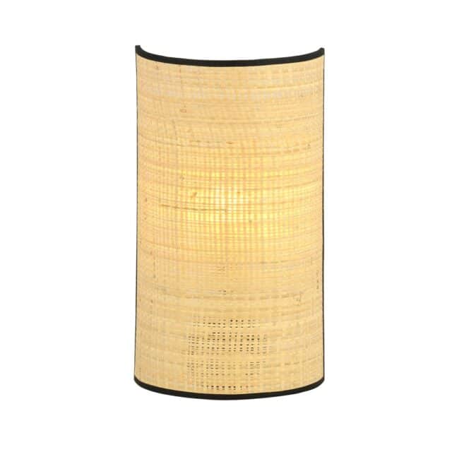 Wandlamp Aston 8211 Rotan 8211 Stoffen Kap