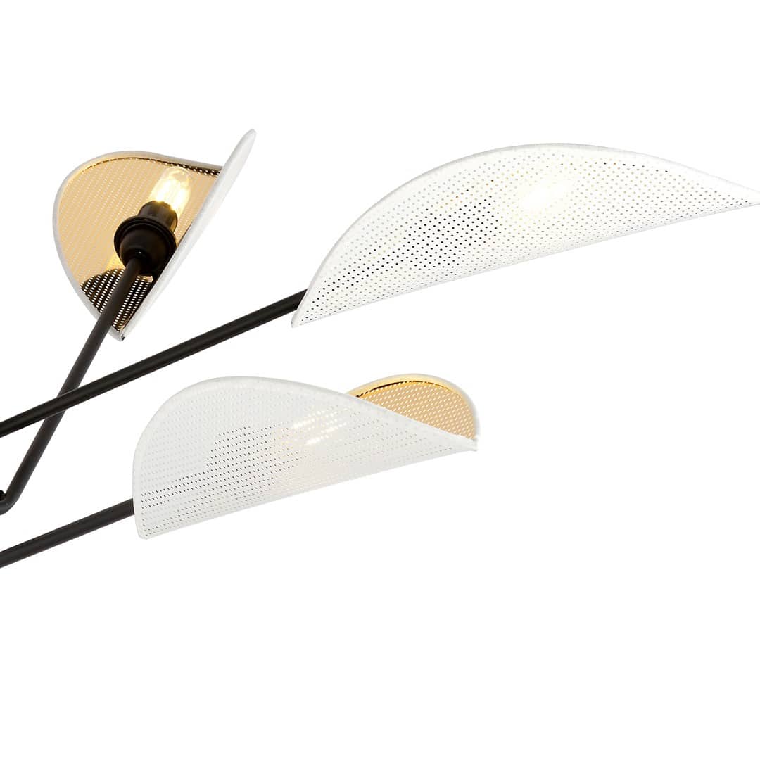 Hanglamp Vene 8211 Wit Goudkleur