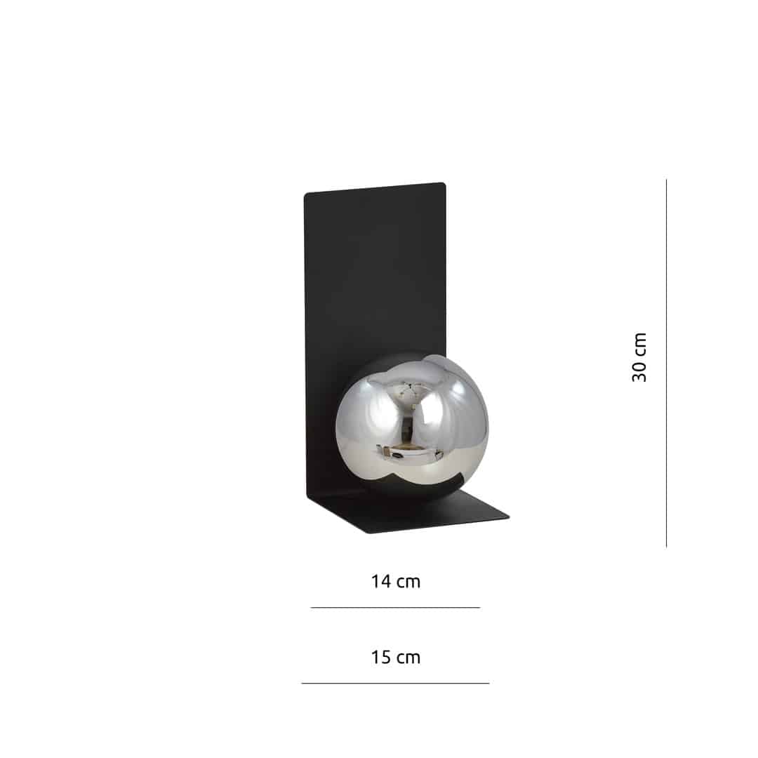 Wandlamp Formulier 8211 Zwart Grafiet Glas Wandlamp Formulier 8211 Zwart Grafiet Glas