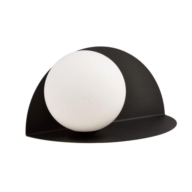 Wandlamp Formulier 8211 Zwart Wit Glas