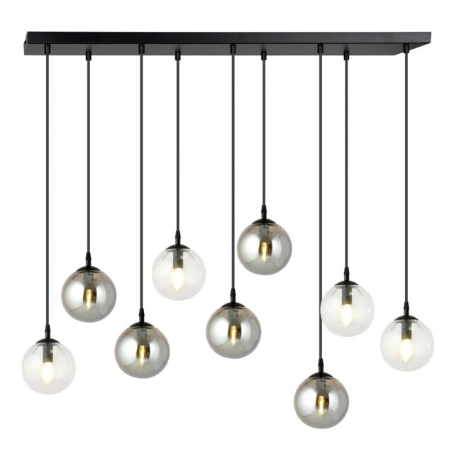 Hanglamp Cosmo 8211 Zwart Mix 8211 9 Lamps