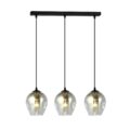 hanglamp Istar - Zwart / Grafiet - 3 lamps