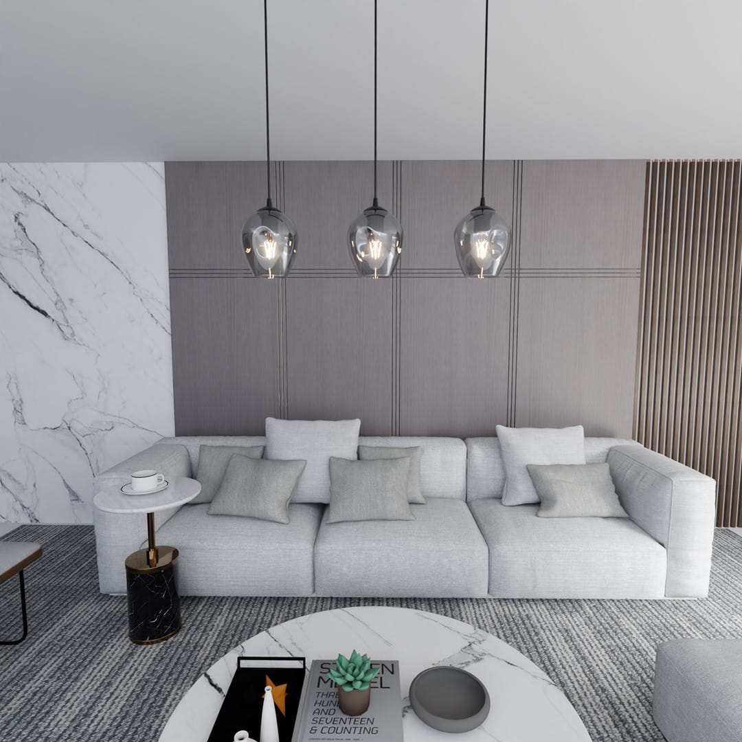 Hanglamp Istar 8211 Zwart Grafiet 8211 3 Lamps