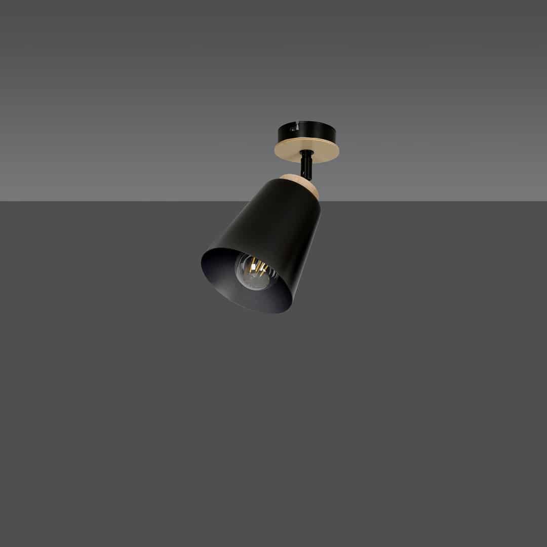 Plafondlamp Atlas 8211 Zwart 8211 Spot Plafondlamp Atlas 8211 Zwart 8211 Spot