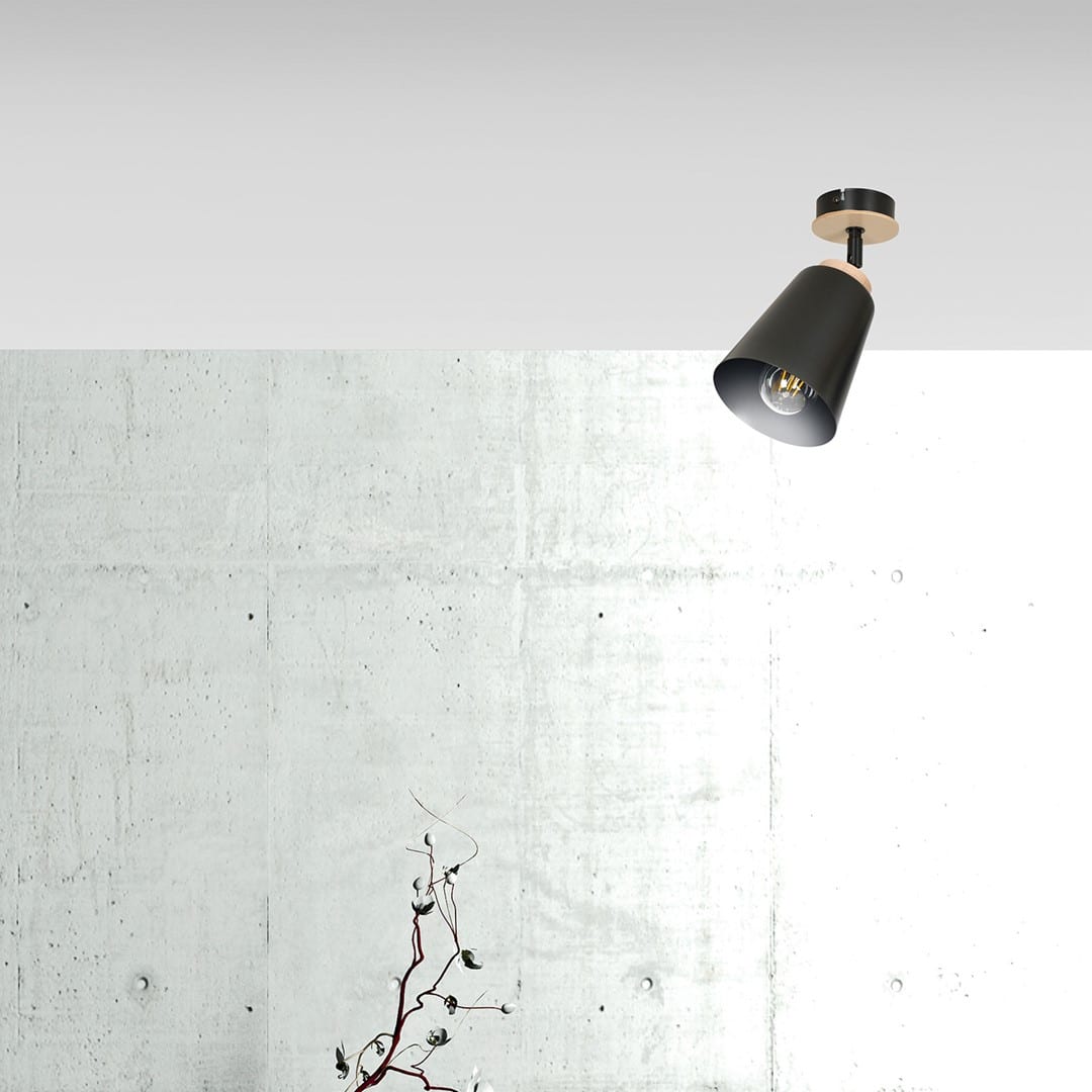 Plafondlamp Atlas 8211 Zwart 8211 Spot Plafondlamp Atlas 8211 Zwart 8211 Spot